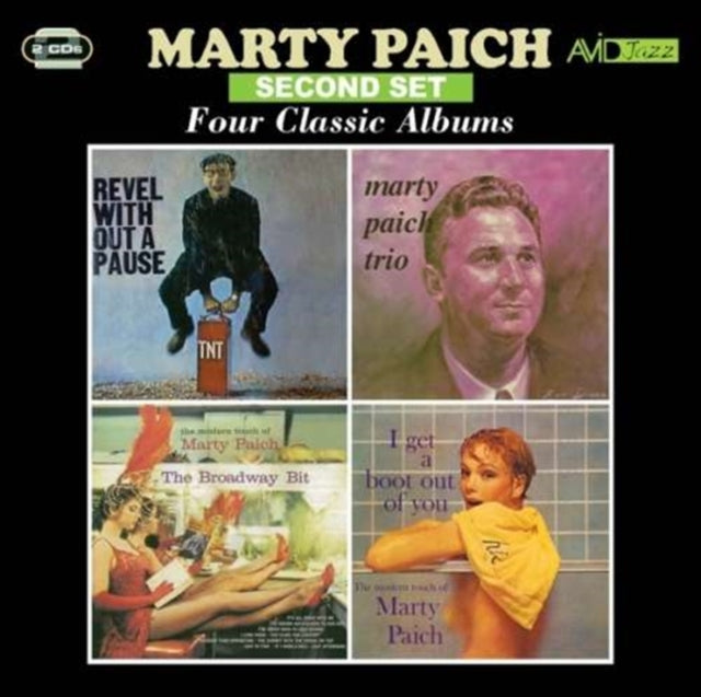 Marty Paich - Four Classic Albums (Revel Without A Pause / Marty Paich Trio / The Broadway Bit / I Get A Boot Out Of You) (CD)