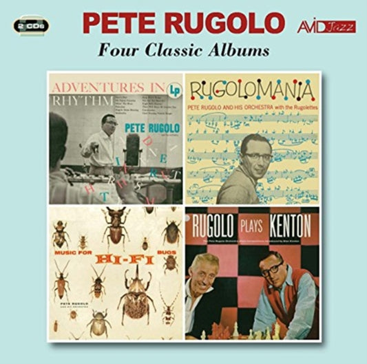 Pete Rugolo - Four Classic Albums (Adventures In Rhythm / Rugolomania / Music For Hi-Fi Bugs / Rugolo Plays Kenton) (CD)