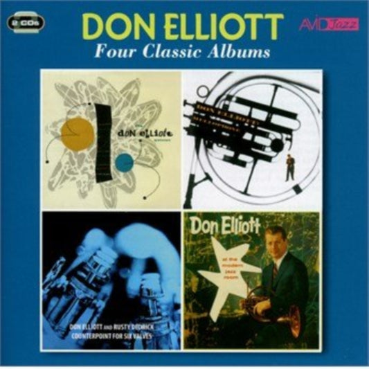 Don Elliott - Four Classic Albums (Don Elliott Quintet / Mellophone / Counterpoint For Six Valves / At The Modern Jazz Room) (CD)