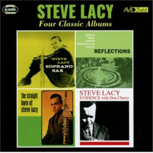 Steve Lacy - Four Classic Albums (Soprano Sax / Reflections - Plays Thelonious Monk / Straight Horn Of Steve Lacy / Evidence) (CD)