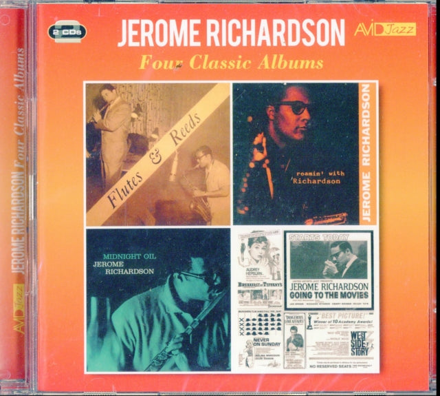 Jerome Richardson - Four Classic Albums (Flutes & Reeds / Roamin With Richardson / Midnight Oil / Going To The Movies) (CD)