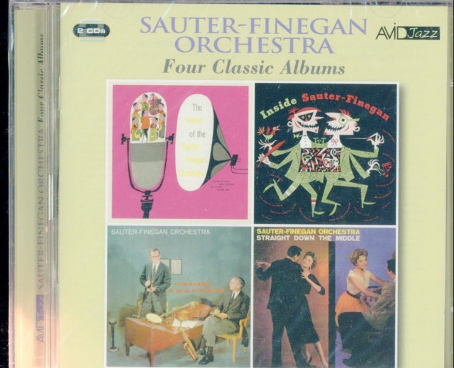 Sauter-Finegan Orchestra - Four Classic Albums (The Sound Of The Sauter-Finegan Orcestra / Inside Sauter-Finegan / Under Analysis / Straight Down The Middle) (CD)