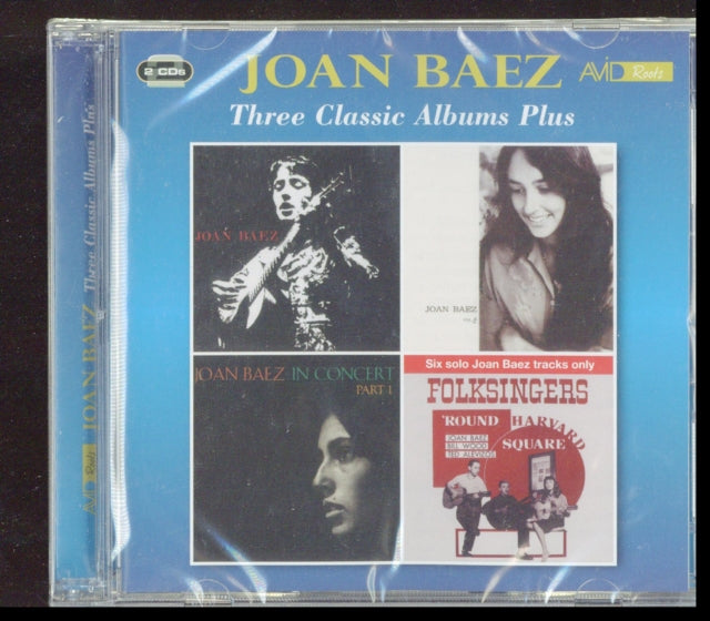 Joan Baez - Three Classic Albums Plus (Joan Baez / Joan Baez Vol 2 / In Concert - Part 1) (CD)