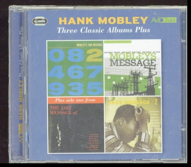 Hank Mobley - Three Classic Albums Plus (Mobleys Message / 2Nd Message / Jazz Message No. 2) (CD)