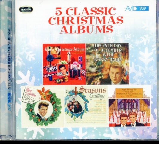 Elvis Presley / Bobby Darin / Bobby Vee / The Four Seasons / Everly Brothers Five Classic Christmas Albums (Elviss Christmas Album / The 25th Day Of December / Merry Christmas From Bobby Vee / The Four Seasons Greetings / Christmas With The Everly Brothers) (CD) (https://lasgo.dmmserver.com/media/640/50228107/5022810715221.jpg)