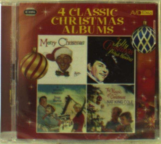 Bing Crosby / Frank Sinatra / Dean Martin / Nat King Cole - Four Classic Christmas Albums (Merry Christmas / A Jolly Christmas / A Winter Romance / The Magic Of Christmas) (CD)