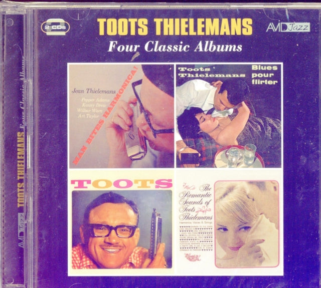 Toots Thielemans - Four Classic Albums (Man Bites Harmonica / Blues Pour Flirter / Toots Thielemans / The Romantic Sounds Of Toots Thielemans) (CD)