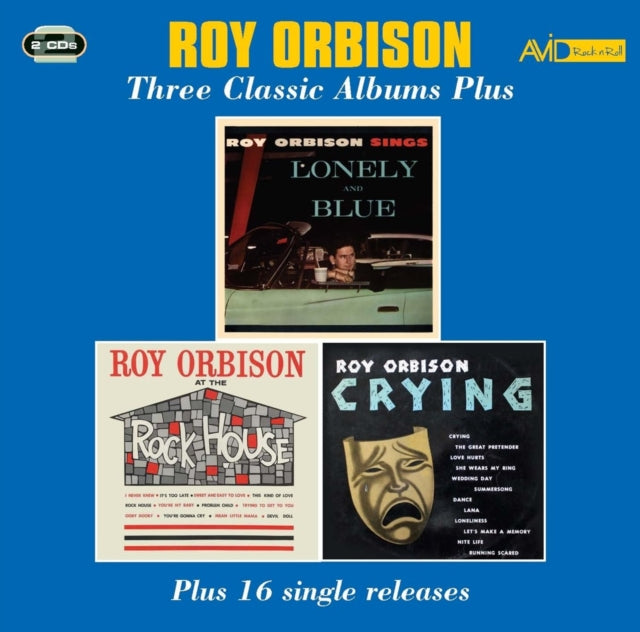 Roy Orbison - Three Classic Albums Plus (Lonely And Blue / At The Rock House / Crying) (CD)