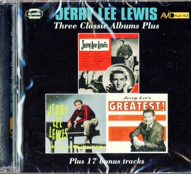 Jerry Lee Lewis - Three Classic Albums Plus (Jerry Lee Lewis / Jerry Lee Lewis And His Pumping Piano / Jerry Lees Greatest) (CD)