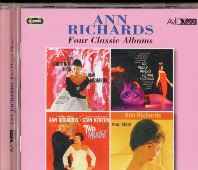 Ann Richards - Four Classic Albums (Im Shooting High / The Many Moods Of Ann Richards / Two Much! / Ann. Man!) (CD)