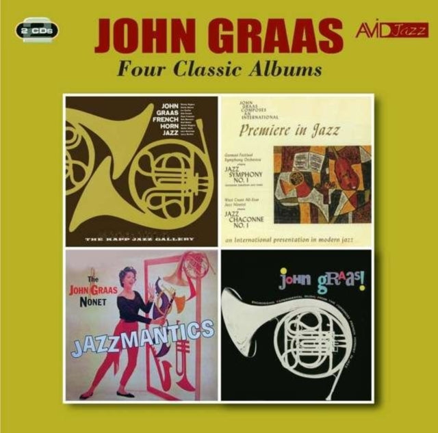 John Graas - Four Classic Albums (French Horn Music / John Graas / Jazzmantics / Premiere In Jazz) (CD)