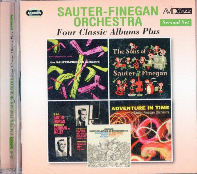 Sauter-Finegan Orchestra - Four Classic Albums Plus (New Directions In Music / The Sons Of Sauter Finegan / Adventures In Time / Memories Of Goodman & Miller) (CD)