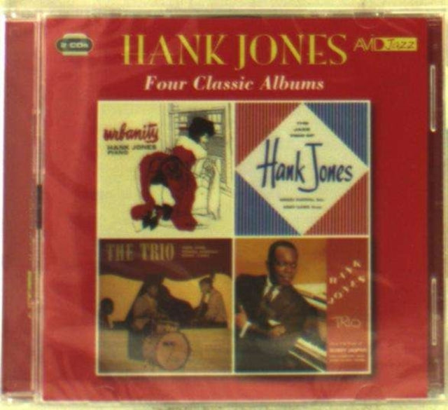 Hank Jones - Four Classic Albums (Urbanity / The Trio Of Hank Jones / The Trio With Guests / Trio - Plus The Flute Of Bobby Jaspar) (CD)