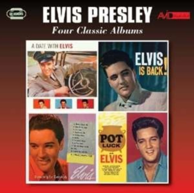 Elvis Presley - Four Classic Albums (A Date With Elvis / Elvis Is Back / Something For Everyone / Pot Luck) (CD)