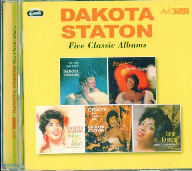 Dakota Staton - Five Classic Albums (The Late Late Show / Dynamic! / More Than The Most! / Crazy He Calls Me / Time To Swing) (CD)