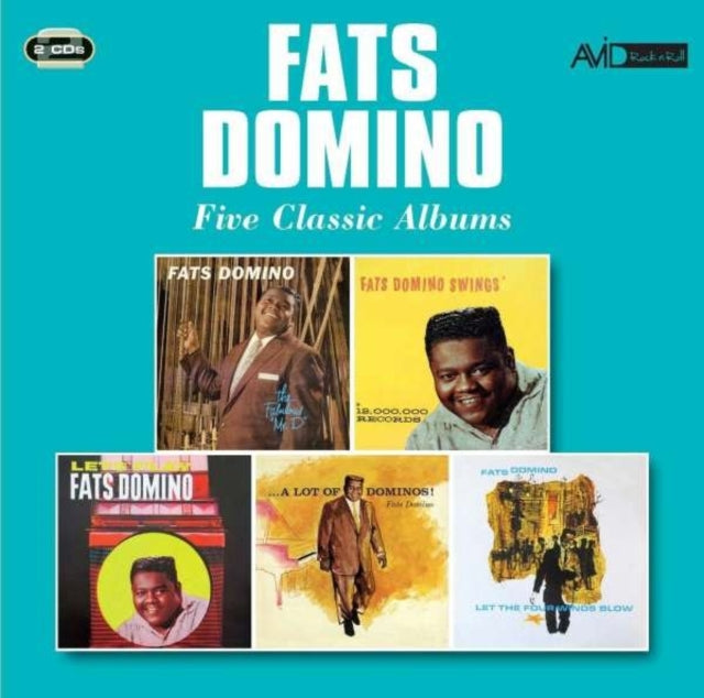 Fats Domino - Five Classic Albums (The Fabulous Mr. D / Swings / Lets Play Fats Domino / A Lot Of Dominos / Let The Four Winds Blow) (CD)