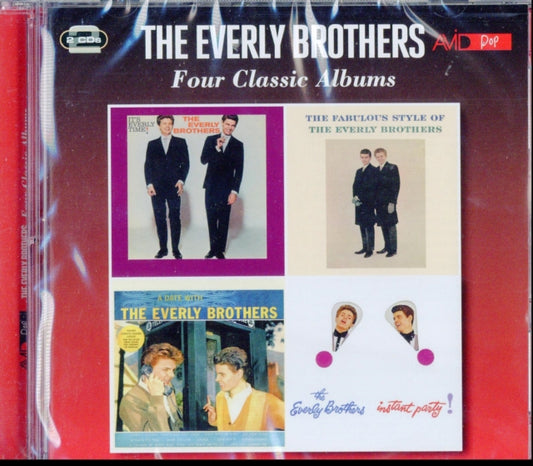 Everly Brothers - Four Classic Albums (Its Everly Time / Fabulous Style Of The Everly Brothers / A Date With The Everly Brothers / Instant Party) (CD)