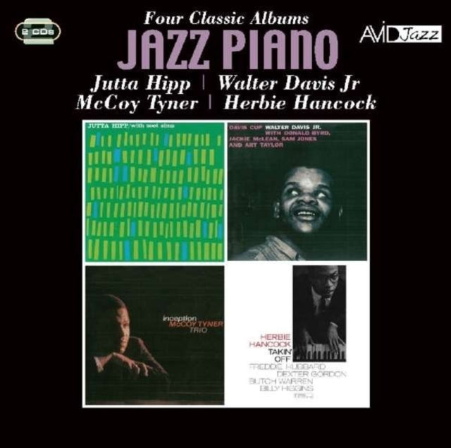 Jutta Hipp / Walter Davis Jr / Mccoy Tyner / Herbie Hancock - Jazz Piano - Four Classic Albums (Jutta Hipp With Zoot Sims / Davis Cup / Inception / Takin Off) (CD)