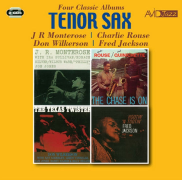 J.R. Monterose / Charlie Rouse / Don Wilkerson / Fred Jackson - Tenor Sax - Four Classic Albums (J.R. Monterose / The Chase Is On / The Texas Twister / Hootin N Tootin) (CD)