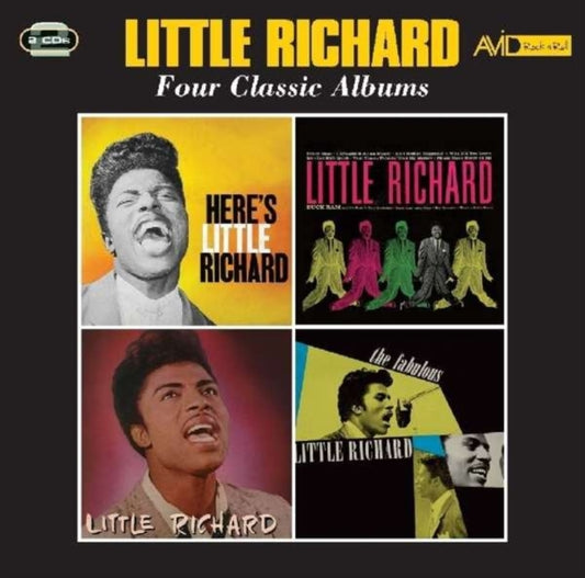 Little Richard - Four Classic Albums (Heres Little Richard / Little Richard / Little Richard / The Fabulous Little Richard) (CD)