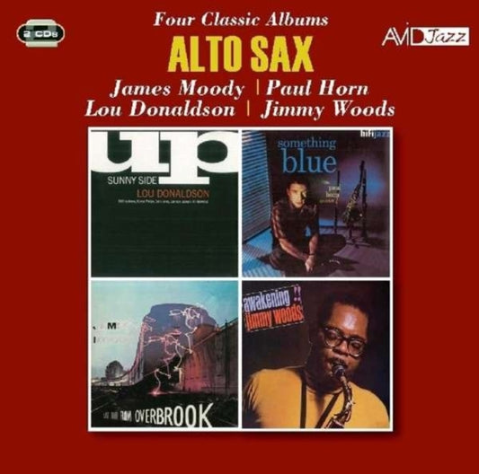 James Moody / Paul Horn / Lou Donaldson / Jimmy Woods - Alto Sax - Four Classic Albums (Last Train From Overbrook / Something Blue / Sunny Side Up / Awakening!) (CD)