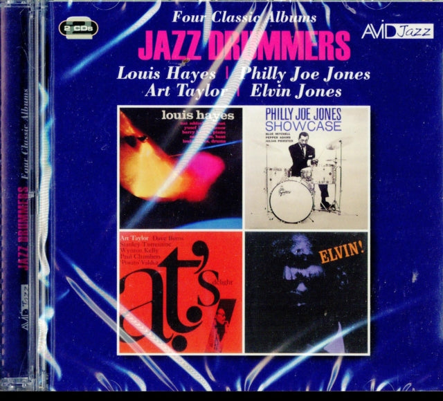 Louis Hayes / Philly Joe Jones / Art Taylor / Elvin Jones - Jazz Drummers - Four Classic Albums (Louis Hayes / Showcase / A.T.s Delight / Elvin!) (CD)