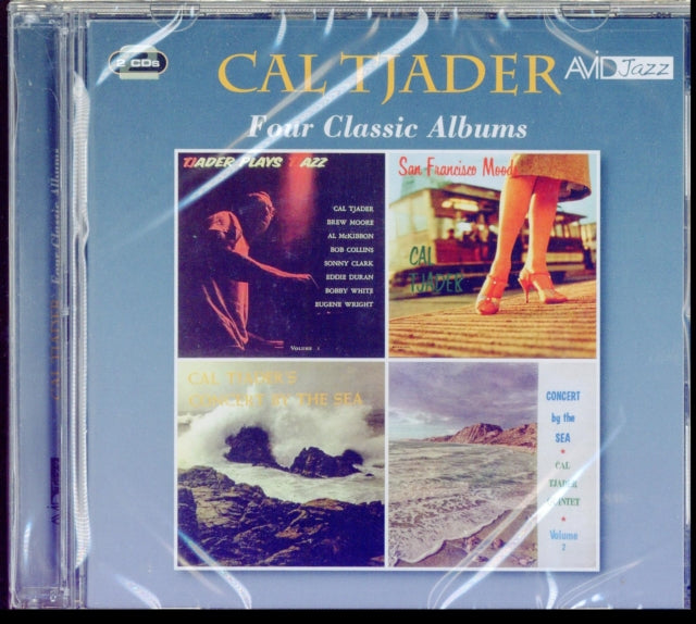 Cal Tjader - Four Classic Albums (Tjader Plays Tjazz / San Francisco Moods / Concert By The Sea Vol 1 / Concert By The Sea Vol 2) (CD)