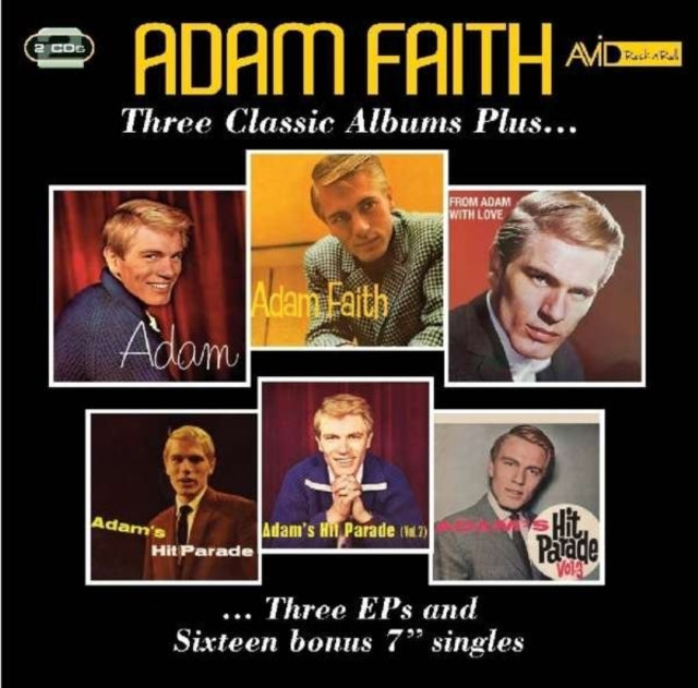 Adam Faith - Three Classic Albums Plus (CD)