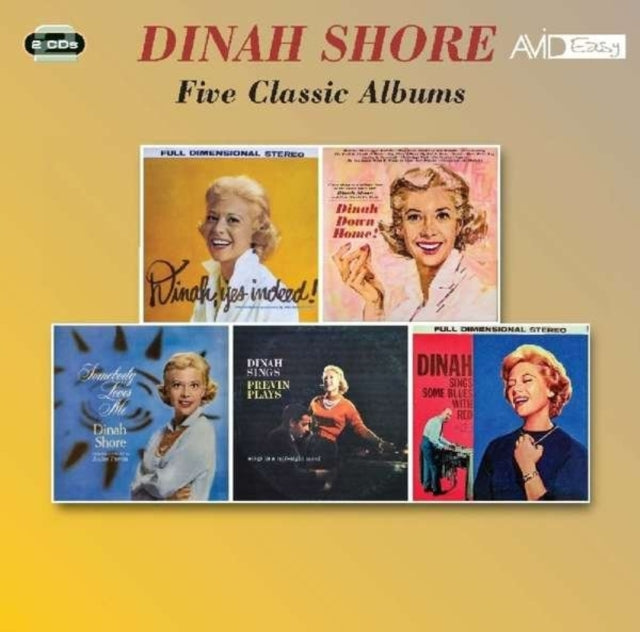 Dinah Shore - Five Classic Albums (CD)