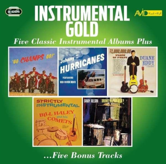 Champs / Johnny And The Hurricanes / Duane Eddy / Bill Haley And His Comets / Sandy Nelson Instrumental Gold - Five Classic Instrumental Albums Plus (CD)