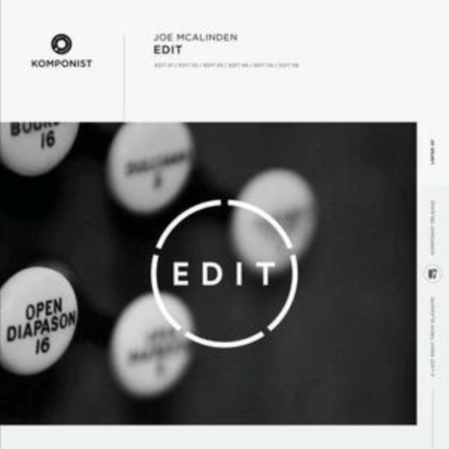 Joe McAlinden - Edit (Vinyl)