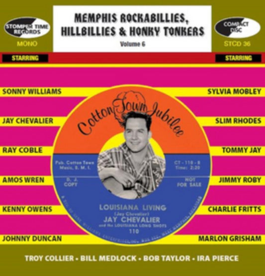 Various Artists - Memphis Rockabillies. Hillbillies & Honky Tonkers Volume 6 (CD)