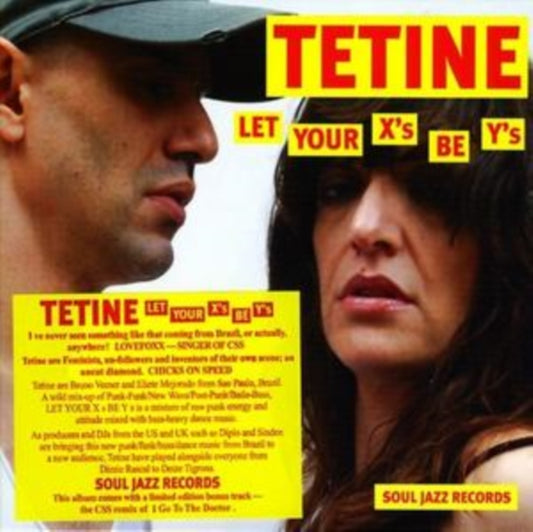 Tetine - Let Your Xs Be Ys (CD)