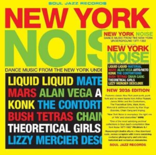 Soul Jazz Records Presents - New York Noise - Dance Music From The New York Underground 1978-82 (Vinyl)