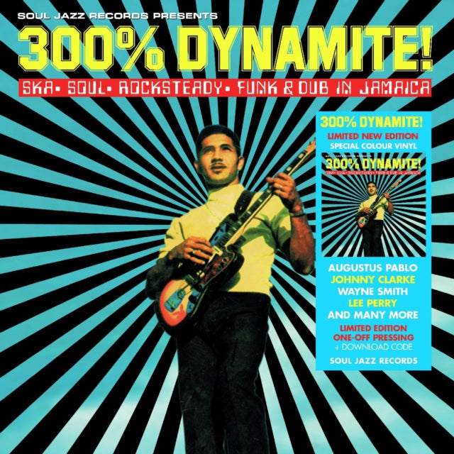 Various Artists / Soul Jazz Records Presents - 300% Dynamite! Ska. Soul. Rocksteady. Funk And Dub In Jamaica (Yellow Vinyl) (Rsd 2024) (Vinyl)