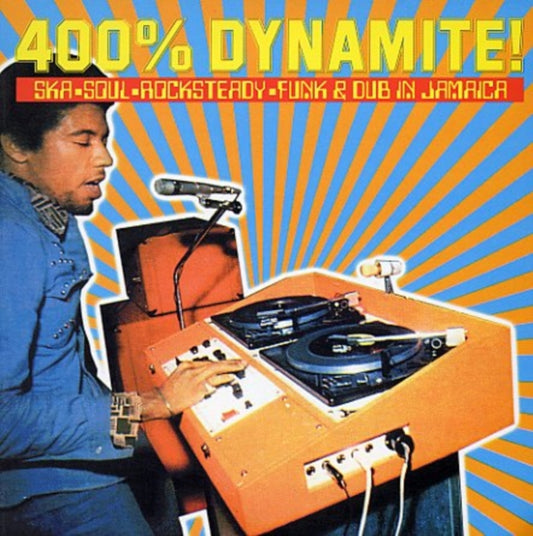Soul Jazz Records Presents - 400 Percent Dynamite! Ska Soul Rocksteady Funk & Dub In Jamaica (Orange Vinyl) (RSD 2025) (Vinyl)
