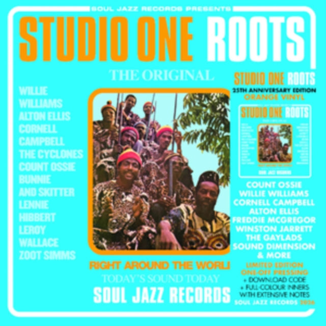 Soul Jazz Records Presents - Studio One Roots (Orange Vinyl Edition) (Vinyl)