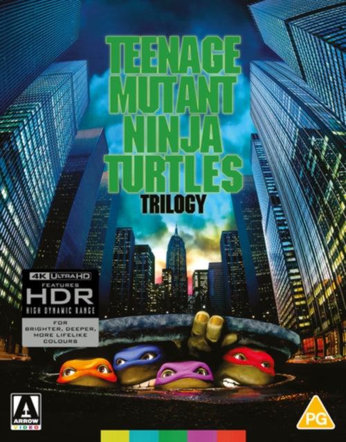 Teenage Mutant Ninja Turtles Trilogy (Limited Edition) (Blu-ray 4K)