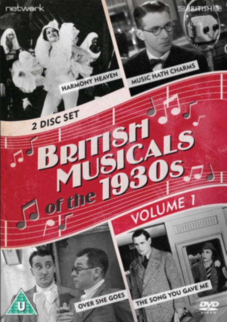British Musicals Of The 1930s Harmony Heaven The Song You Gave Me Music Hath Charms Over She Goes Volume One (DVD)