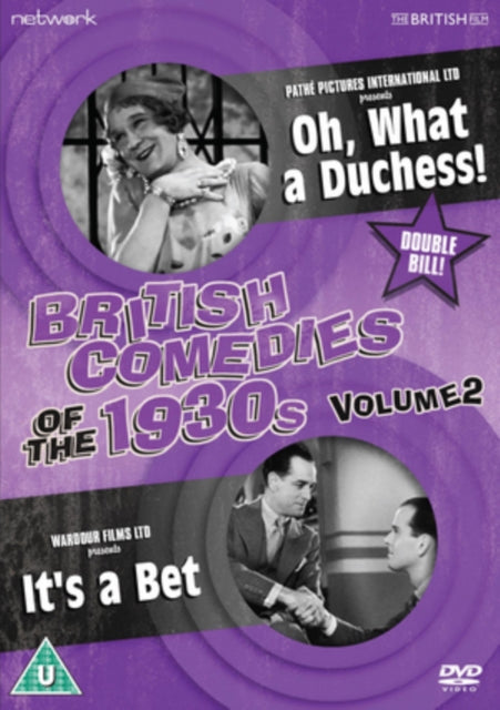 British Comedies Of The 1930s Vol. 2 Its A Bet Oh What A Duchess (DVD)