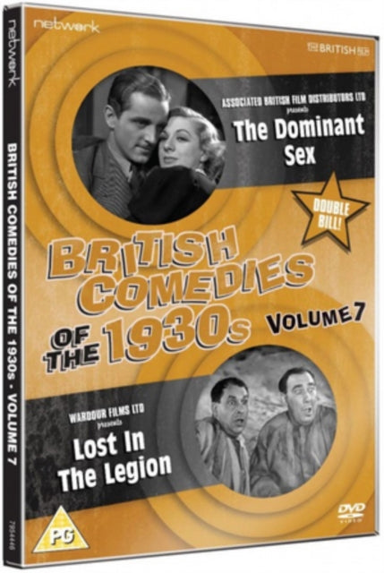 British Comedies Of The 1930s Vol. 7 Lost In The Legion The Dominant Sex (DVD)