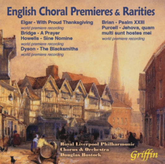 Royal Liverpool / Philharmonic / Orchestra & Chorus / Douglas Bostock - English Choral Premieres & Rarities (CD)