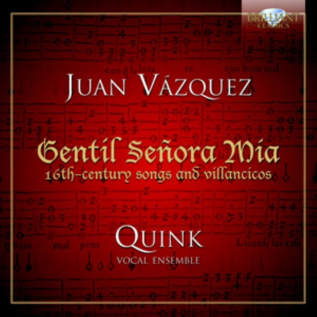 Quink Vocal Ensemble - Vasquez/Songs And Villancicos (CD)