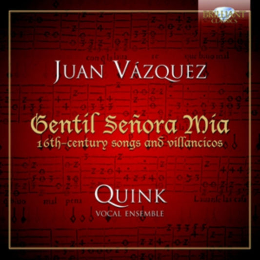 Quink Vocal Ensemble - Vasquez/Songs And Villancicos (CD)