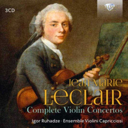 Igor Ruhhadze / Ensemble Violini Capricciosi - Leclair: Complete Violin Concertos (CD)