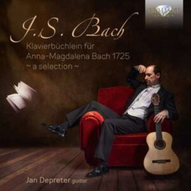 Jan Depreter - J.S. Bach: Klavierbuchlein Fur Anna-Magdalena Bach (CD)