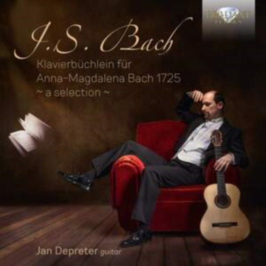 Jan Depreter - J.S. Bach: Klavierbuchlein Fur Anna-Magdalena Bach (CD)