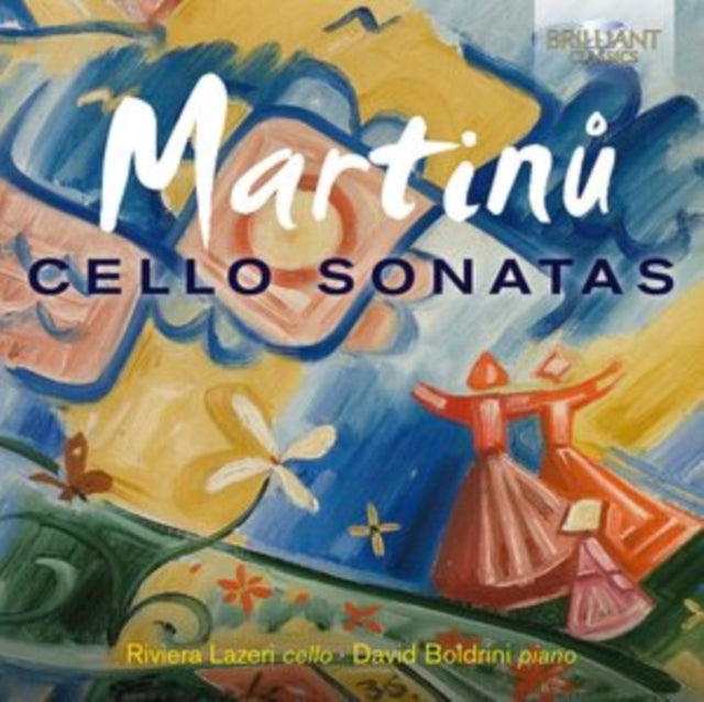 Riviera Lazeri / David Boldrini - Martinu: Cello Sonatas (CD)