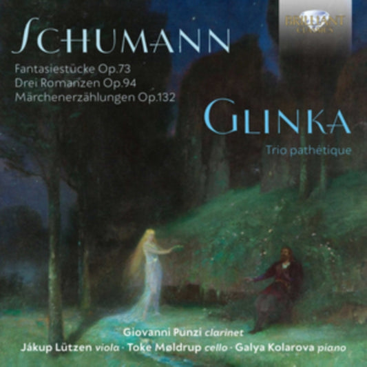 Giovanni Punzi / Jakup Lutzen / Toke Moldrup / Galya Kolarova - Schumann. Glinka: Fantasiestucke Op.73. Trio Patethique (CD)
