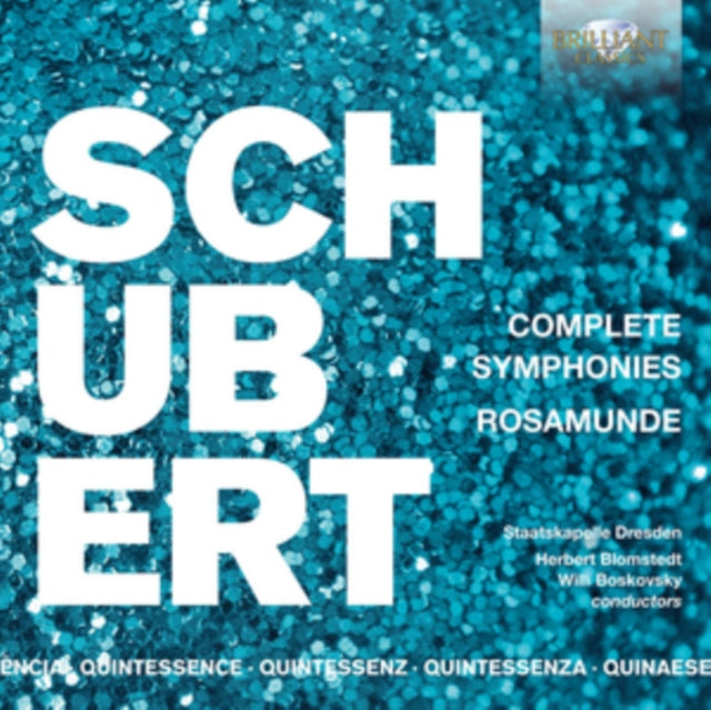 Staatskapelle Dresden / Herbert Blomstedt / Willi Boskovsky - Quintessence Schubert: Complete Symphonies. Rosamunde (CD)
